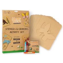 Load image into Gallery viewer, Honeysticks crayons, paints and colouring books