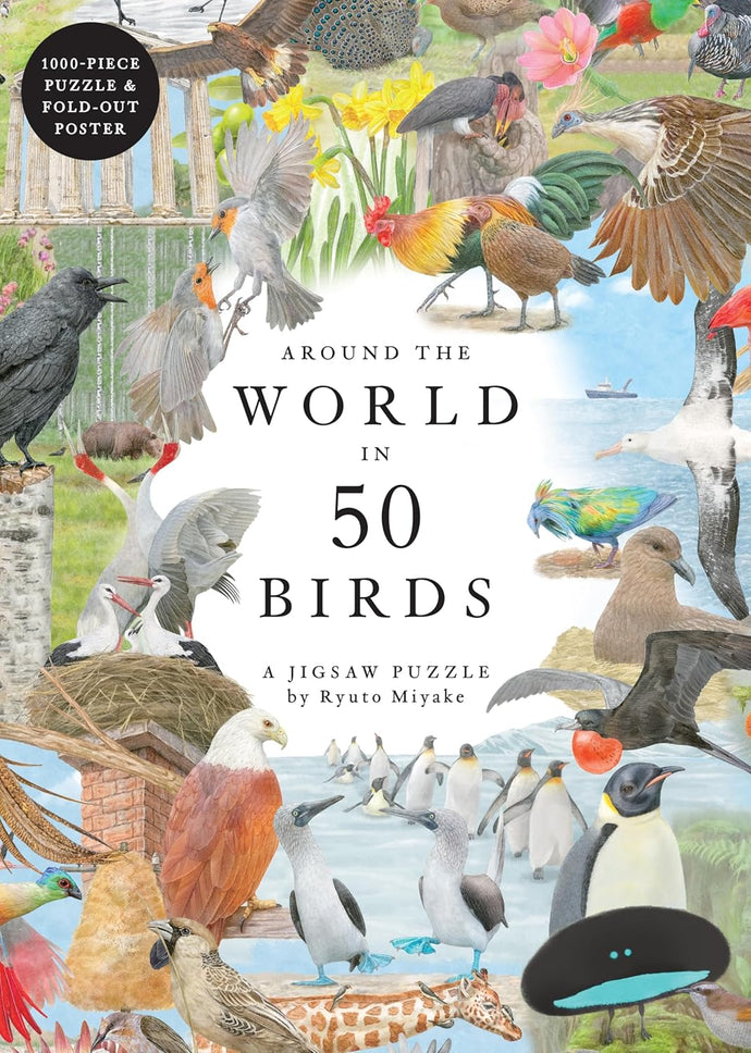 Around the World in 50 Birds. JIGSAW.