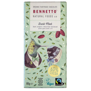 Bennetto. 80g Chocolate Bar.