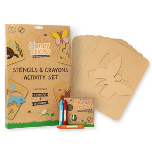 Honeysticks crayons, paints and colouring books