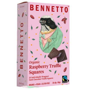 Bennetto Raspberry Truffle Squares.