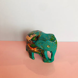 Hand-Painted Elephant.